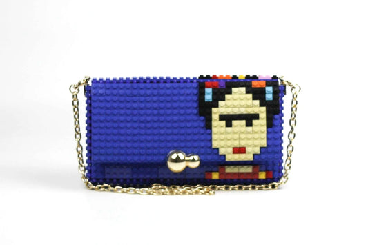 Sac lego Frida bleu
