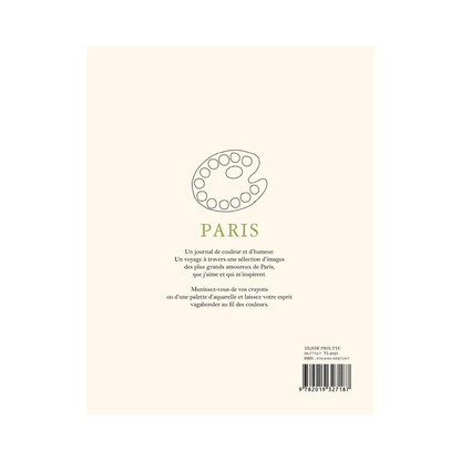 CAHIER DE COLORIAGES - Paris - Zoé de las Cases