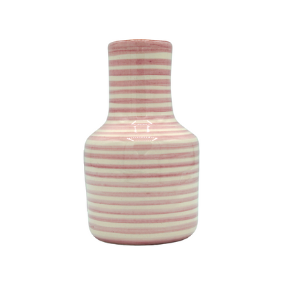 Mini vase garafe Rose Classic Stripe Casa Cubista