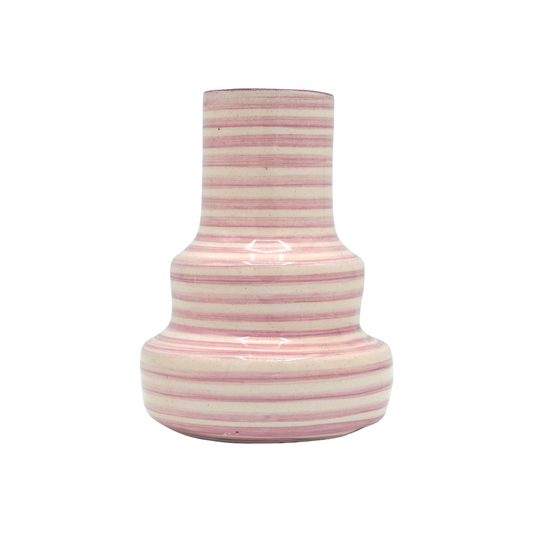 Mini vase escalier Rose Classic Stripe Casa Cubista