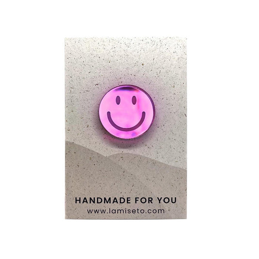 Pin's smiley rose