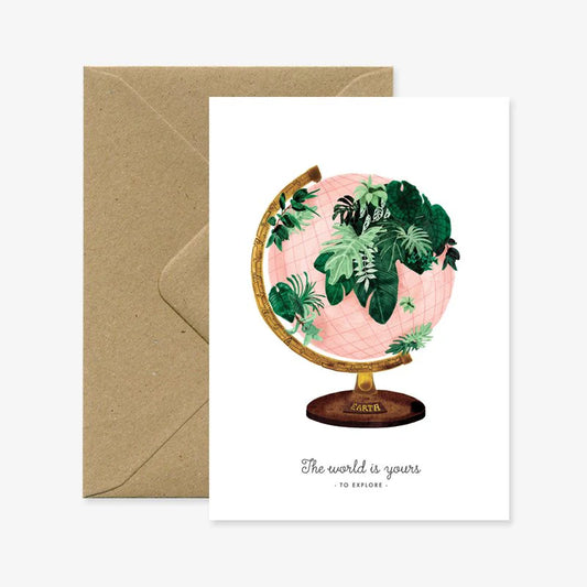 World - Carte de voeux