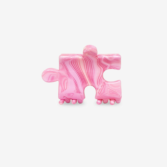 Barrette - Puzzle Pinky Ink