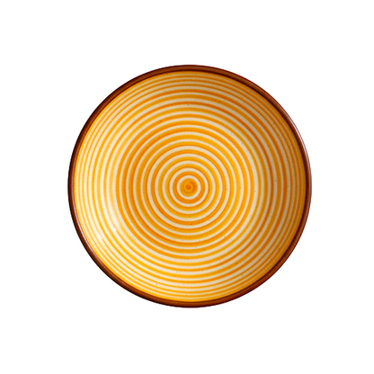 Saladier Jaune Medium Classic Stripe Casa Cubista