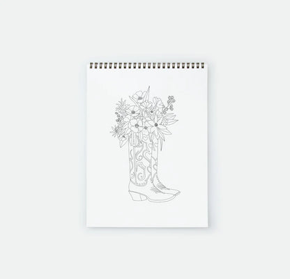 Livre de coloriage Exotic Bathtub