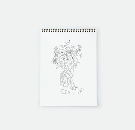 Livre de coloriage Exotic Bathtub