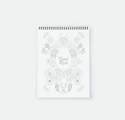 Livre de coloriage Exotic Bathtub