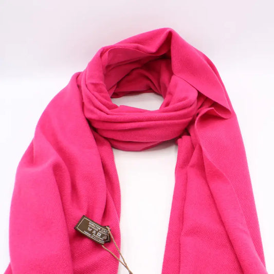 Echarpe sensation cachemire Fuschia
