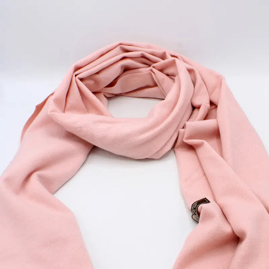 Echarpe sensation cachemire rose