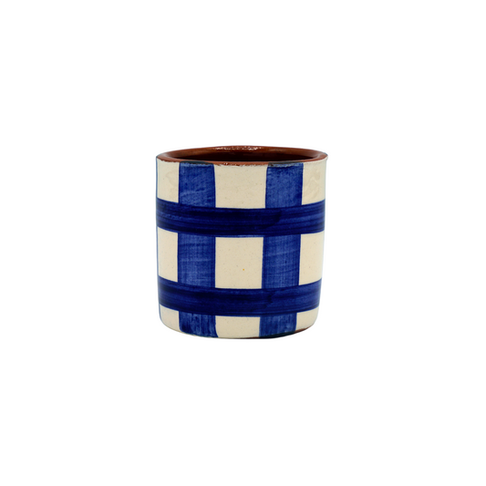 Tasse à espresso Bleu Grid Casa Cubista
