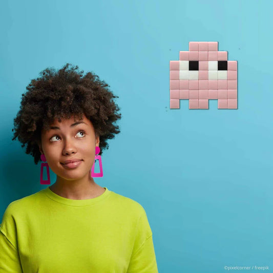 Gloomies - Pixel art bleu