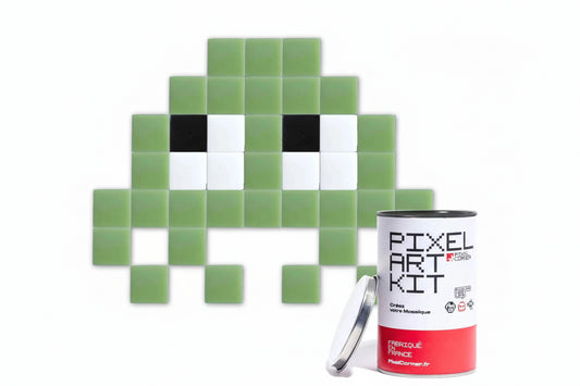 Little Alien Vert Clair - Art Kit by Pixel Corner