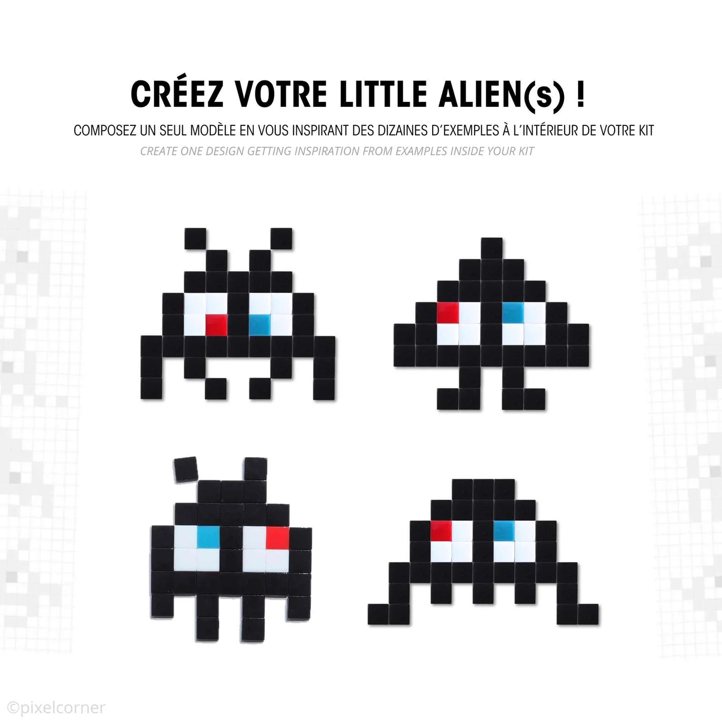 Little Alien Bleu - Art Kit by Pixel Corner