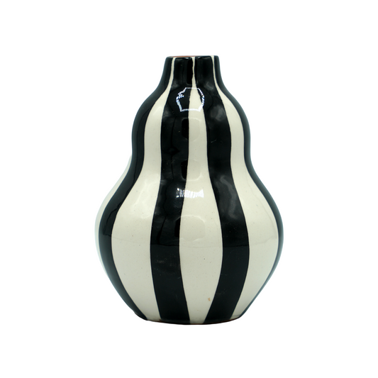 Vase gourde Bold Stripe Casa Cubista