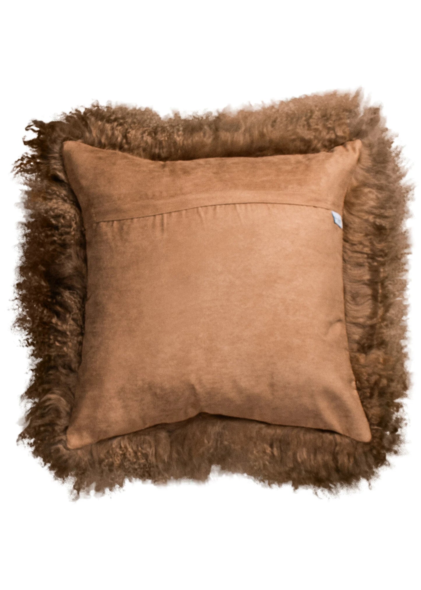 Caramel Tibetan Sheepskin Cushion